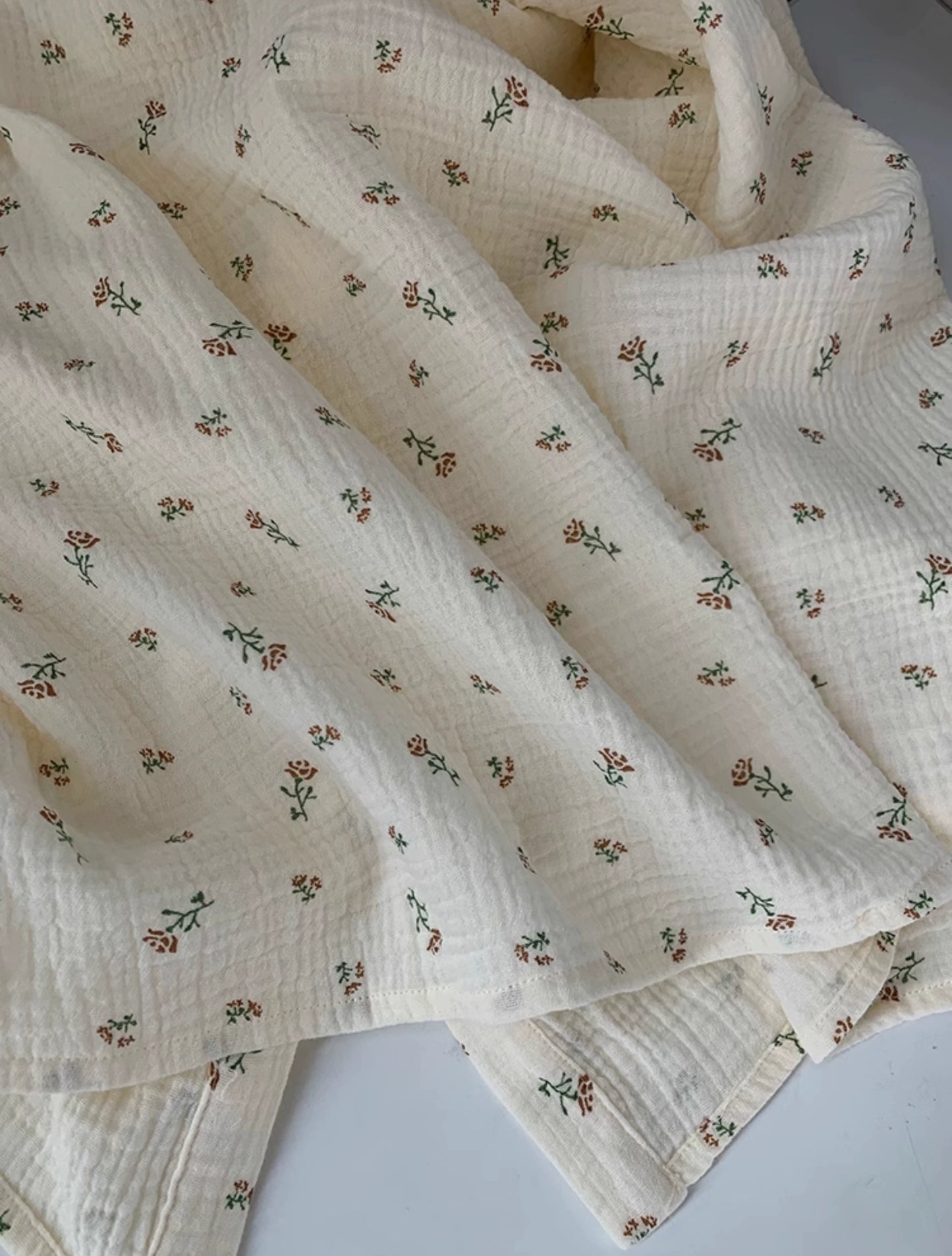 Gentle Women's Pure Cotton Floral Japanese Style Homewear Pajamas