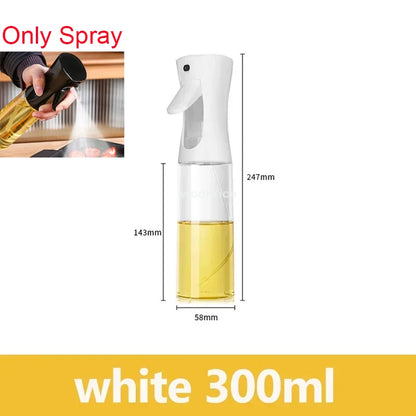 2 in 1 Spray for Olive Oil Spray Sprayer Dispenser Bottle Comfortable Handle Design for Barbecue Air Frying Pan Oven Camping