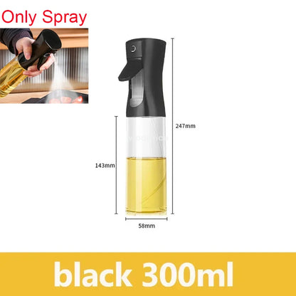 2 in 1 Spray for Olive Oil Spray Sprayer Dispenser Bottle Comfortable Handle Design for Barbecue Air Frying Pan Oven Camping