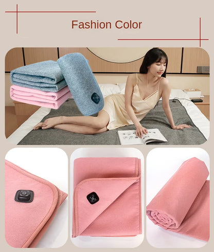 USB Electric Blankets Mat Electric Heating Pad Thermostat Heating Insulation Heated Warm Cushion 5V Outdoor Camping Sleep Sheet