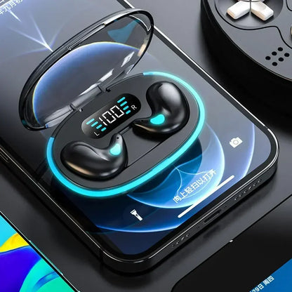 X55 Sleeping Earbuds Wireless Mini Headphones For Work TWS Bluetooth Earphone Stereo Hidden Headsets with Mic HD Call Waterproof