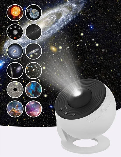 Sky Projector 360° Night Light Galaxy Projector Starry Rotate Planetarium Lamp For Kids Bedroom Valentines Day Gift Wedding Dec