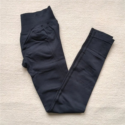 Women Impact Yoga Leggings Fitness Pants Butt Lifting Tights Tummy Control Squat Proof Workout Tights Seamless Sports Pants