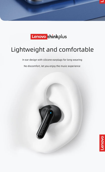 Lenovo Thinkplus XT88 in Ear Bluetooth Earphones with Dual Microphones, Stereo Noise Reduction, Bass HIFI Touch Earphones